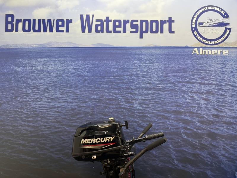 “ Mercury 4 pk buitenboordmotor | Nieuwstaat | 1e eigenaar “ F4MHS kortstaart