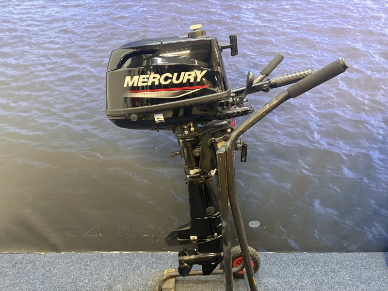 “ Mercury 4 pk buitenboordmotor | Nieuwstaat | 1e eigenaar “ F4MHS kortstaart