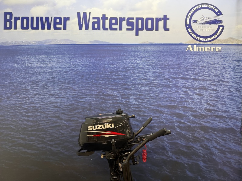 “Suzuki 6 pk buitenboordmotor | Zo goed als nieuw ” DF 6AS Kortstaart