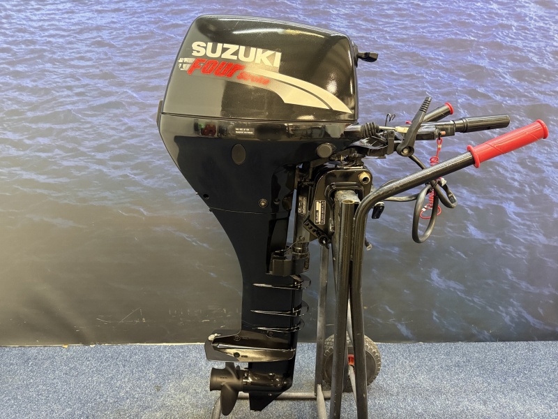 “ Suzuki 15 pk | Elektrische start | Langstaart “ DF15AS Kortstaart knuppel bediening