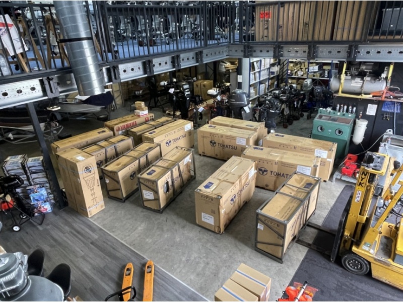 Tohatsu 115pk Buitenboordmotor slechts 40 vaaruren MFS115 AETL