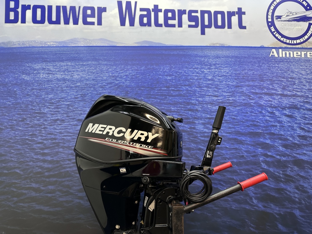 Mercury 30 pk buitenboordmotor powertrim ELHPT Buitenboordmotor | Brouwer Watersport