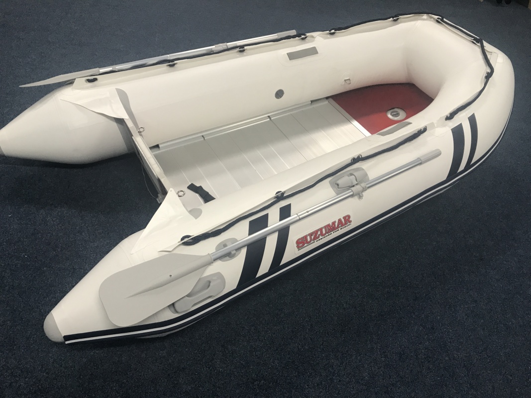 Suzumar 290 Aluminium vlonderbodem nieuwe Rubberboot | Brouwer Watersport